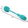 image:imageChicco 95Inch Silicone Bottle Brush Teal1 Count Pack of 1