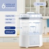 image:imageMicrowave Steam Sterilizer  Removes 999 of Dirt Quickly and Naturally with the Power of steam WhiteGreyCountertop Sterilizer