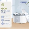 image:imageMicrowave Steam Sterilizer  Removes 999 of Dirt Quickly and Naturally with the Power of steam WhiteGreyCountertop Sterilizer
