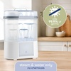 image:imageMicrowave Steam Sterilizer  Removes 999 of Dirt Quickly and Naturally with the Power of steam WhiteGreyCountertop Sterilizer
