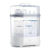 image:imageMicrowave Steam Sterilizer  Removes 999 of Dirt Quickly and Naturally with the Power of steam WhiteGreyCountertop Sterilizer