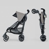 image:imageChicco Liteway Stroller Compact Fold Baby Stroller with Canopy Lightweight Aluminum Frame Umbrella Stroller for Use with Babies and Toddlers up to 40 lbs DuneBrownDune
