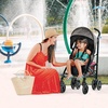 image:imageChicco Liteway Stroller Compact Fold Baby Stroller with Canopy Lightweight Aluminum Frame Umbrella Stroller for Use with Babies and Toddlers up to 40 lbs DuneBrownDune