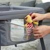image:imageChicco LullaGo Anywhere Lightweight Portable Bassinet wCarry BagGrey Star
