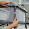 image:imageChicco LullaGo Anywhere Lightweight Portable Bassinet wCarry BagGrey Star