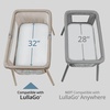 image:imageChicco LullaGo Bassinet Fitted Sheets 2PackLavender Triangle