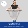 image:imageChicco Alfa Lite UltraLightweight Portable Playard with Travel BagMidnightNavy