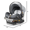 image:imageChicco KeyFit 30 ClearTex RearFacing Infant Car Seat with BaseSlate