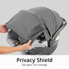 image:imageChicco KeyFit 35 Zip ClearTex Infant Car Seat and Base RearFacing Seat for Infants 435 lbs ZipOpen Privacy Shield Compatible with Chicco Strollers  AshGreyAshGrey