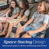 image:imageChicco GoFit ClearTex Plus Backless Booster Seat Lower Anchor AttachmentConfettiBlack
