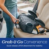 image:imageChicco GoFit ClearTex Plus Backless Booster Seat Lower Anchor AttachmentTropicGreen