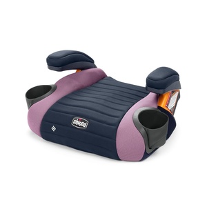 image:imageChicco GoFit ClearTex Backless Booster Car Seat Vehicle Seat Belt InstallOrchid