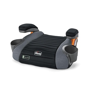 image:imageChicco GoFit ClearTex Backless Booster Car Seat Vehicle Seat Belt InstallShadowBlack