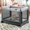 image:imageChicco Lullaby Playard Fitted Sheets 2PackGrey Diamond