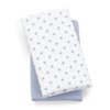 image:imageChicco Lullaby Playard Fitted Sheets 2PackBlue Dot
