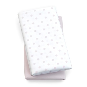 image:imageChicco Lullaby Playard Fitted Sheets 2PackPink Dot