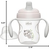 image:imageChicco Trainer SemiSoft Spout SpillFree Sippy Cup for babies 6m 7ozGray