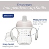image:imageChicco Trainer SemiSoft Spout SpillFree Sippy Cup for babies 6m 7ozGray