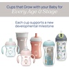 image:imageChicco Transition Training Sippy Cup Soft Silicone Spout 4m 7ozSage