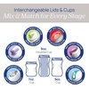 image:imageChicco Transition Training Sippy Cup Soft Silicone Spout 4m 7ozSage