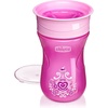 image:imageChicco 360 2in1 Spoutless Rim Training Cup for Toddlers 9m 9ozPink