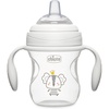 image:imageChicco Transition Training Sippy Cup Soft Silicone Spout 4m 7ozGray