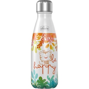 image:imageChicco Stainless Steel Insulated Water Bottle for Kids 4 Years 12oz TealSafari