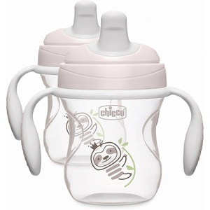 image:imageChicco Trainer SemiSoft Spout SpillFree Sippy Cup for babies 6m 7ozGris