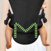 image:imageChicco SnugSupport 4in1 Infant Carrier wAdjustable Leg PanelsDepth 16 Inch  Width 21 Inch  Height 11 Inch